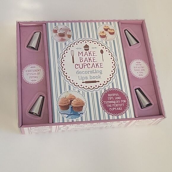 Cupcake icing tip and bag kit new - Picture 1 of 5